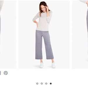 Women's Grey Wide-Leg Pants